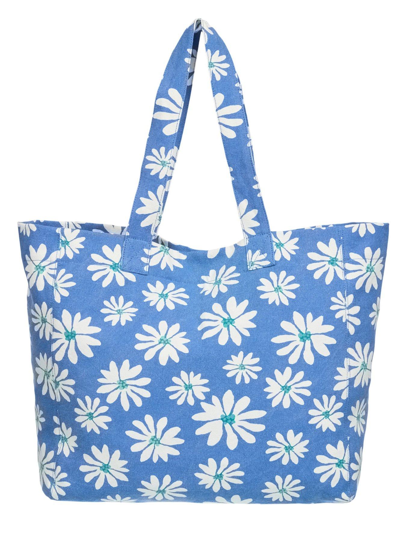 Image 3 of 4 of Roxy Womens Anti Bad Vibes Beach Bag - Blue