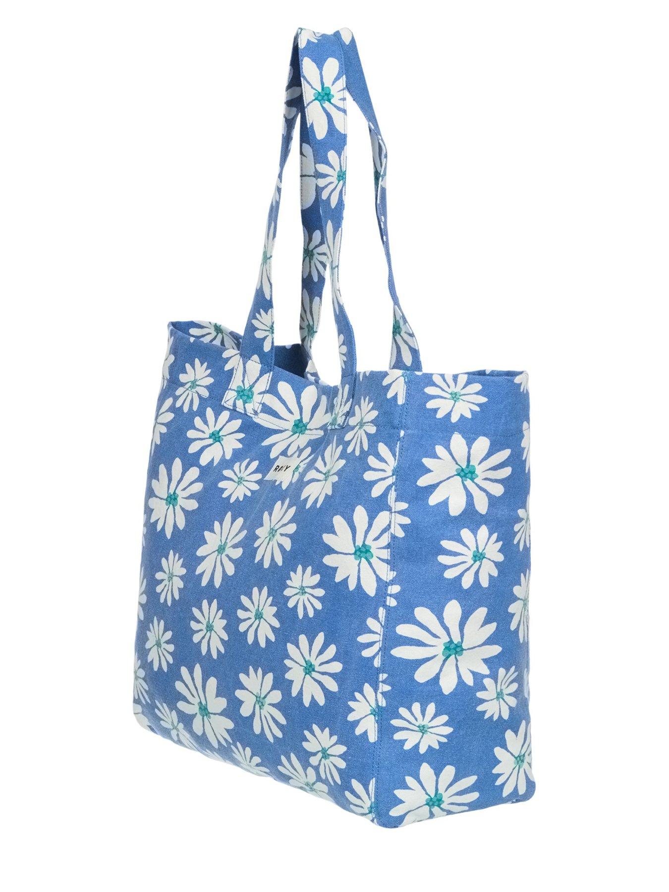 Image 4 of 4 of Roxy Womens Anti Bad Vibes Beach Bag - Blue