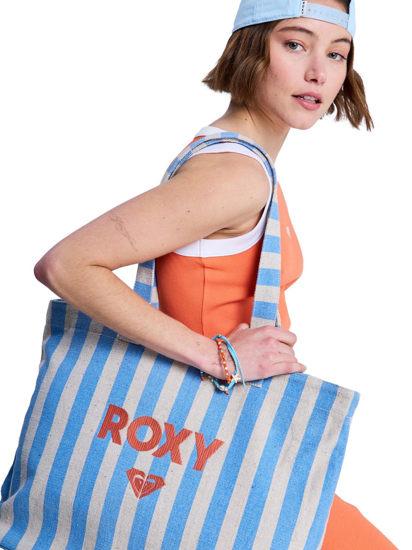 Image 2 of 4 of Roxy Womens Fairy Mist Beach Tote Bag - Blue