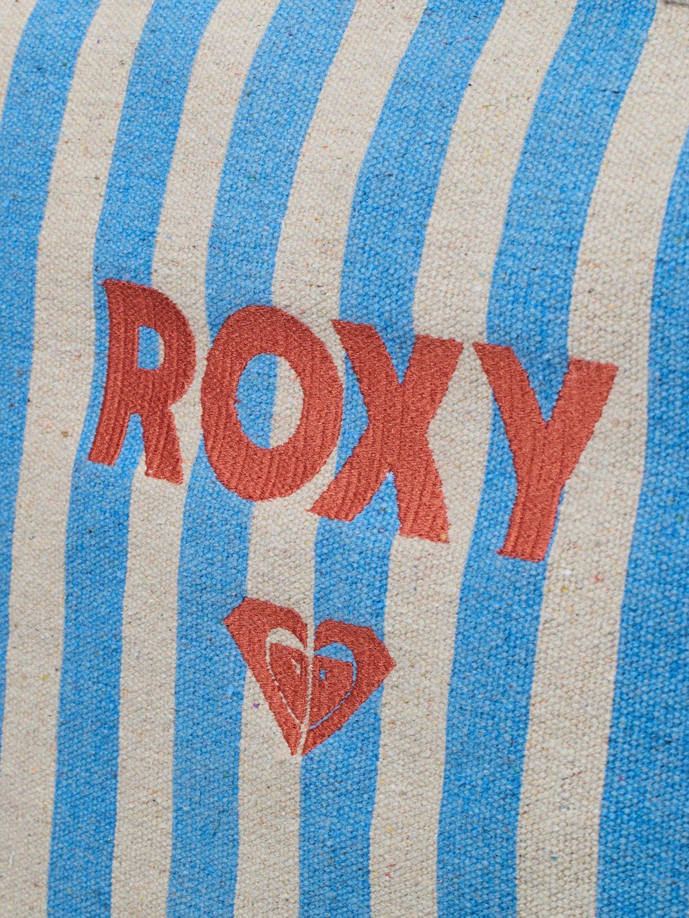 Image 3 of 4 of Roxy Womens Fairy Mist Beach Tote Bag - Blue