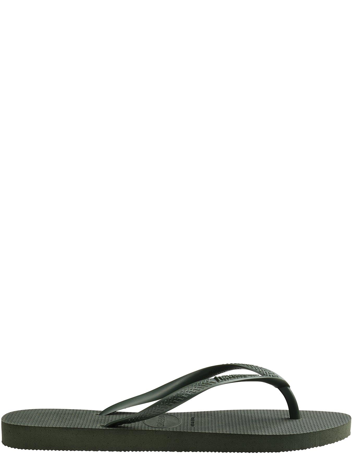 Image 4 of 5 of Havaianas Slim Flip Flop - Green Olive
