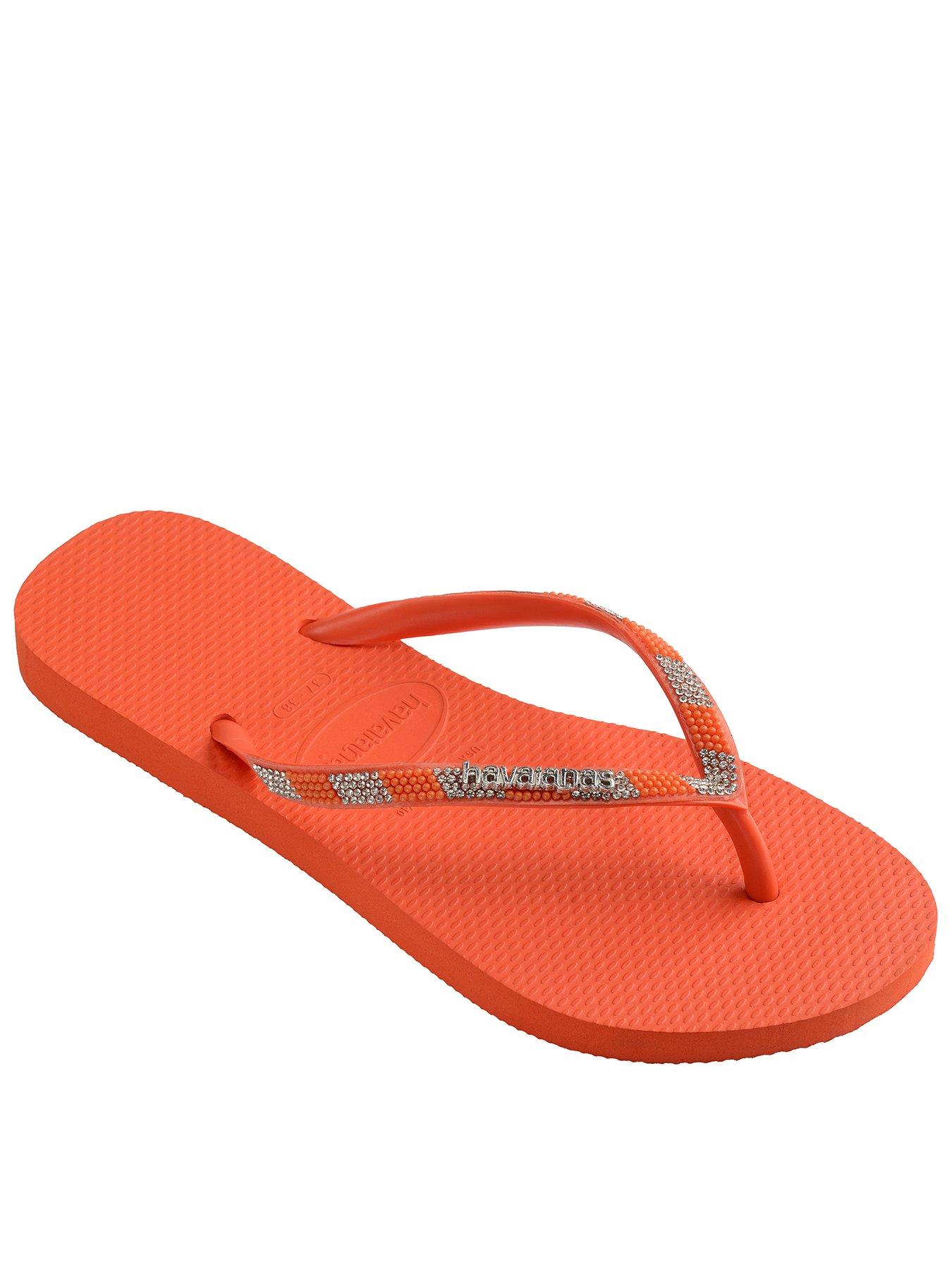 Havaianas Slim Glow Flip Flop - Sunset Orange
