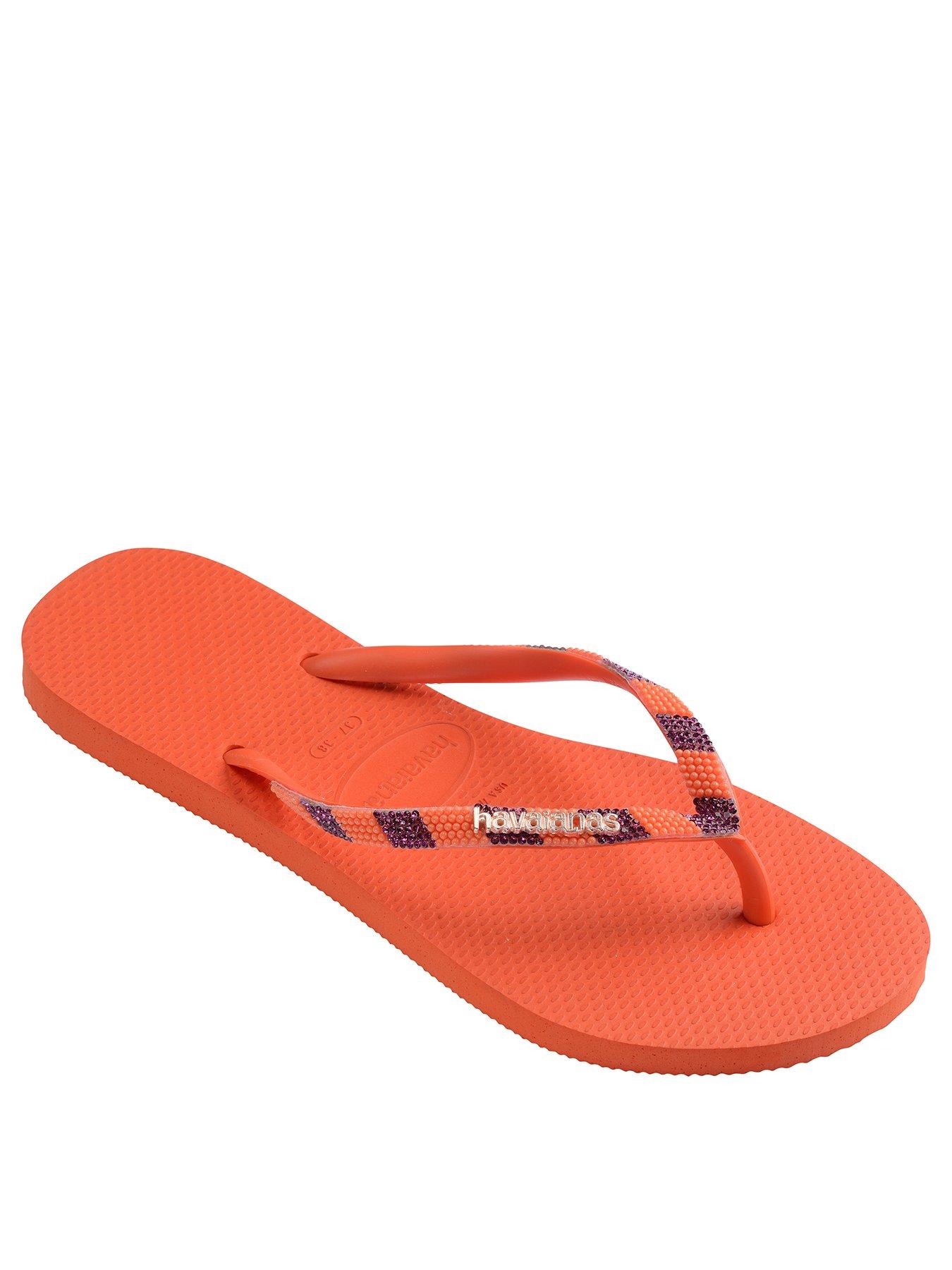 Image 2 of 6 of Havaianas Slim Glow Flip Flop - Sunset Orange