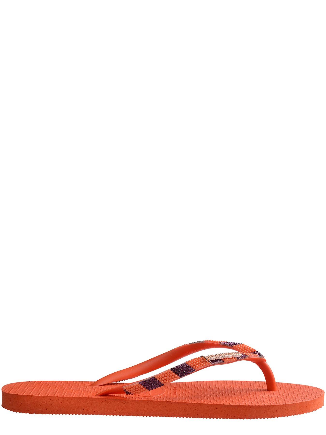 Image 4 of 6 of Havaianas Slim Glow Flip Flop - Sunset Orange