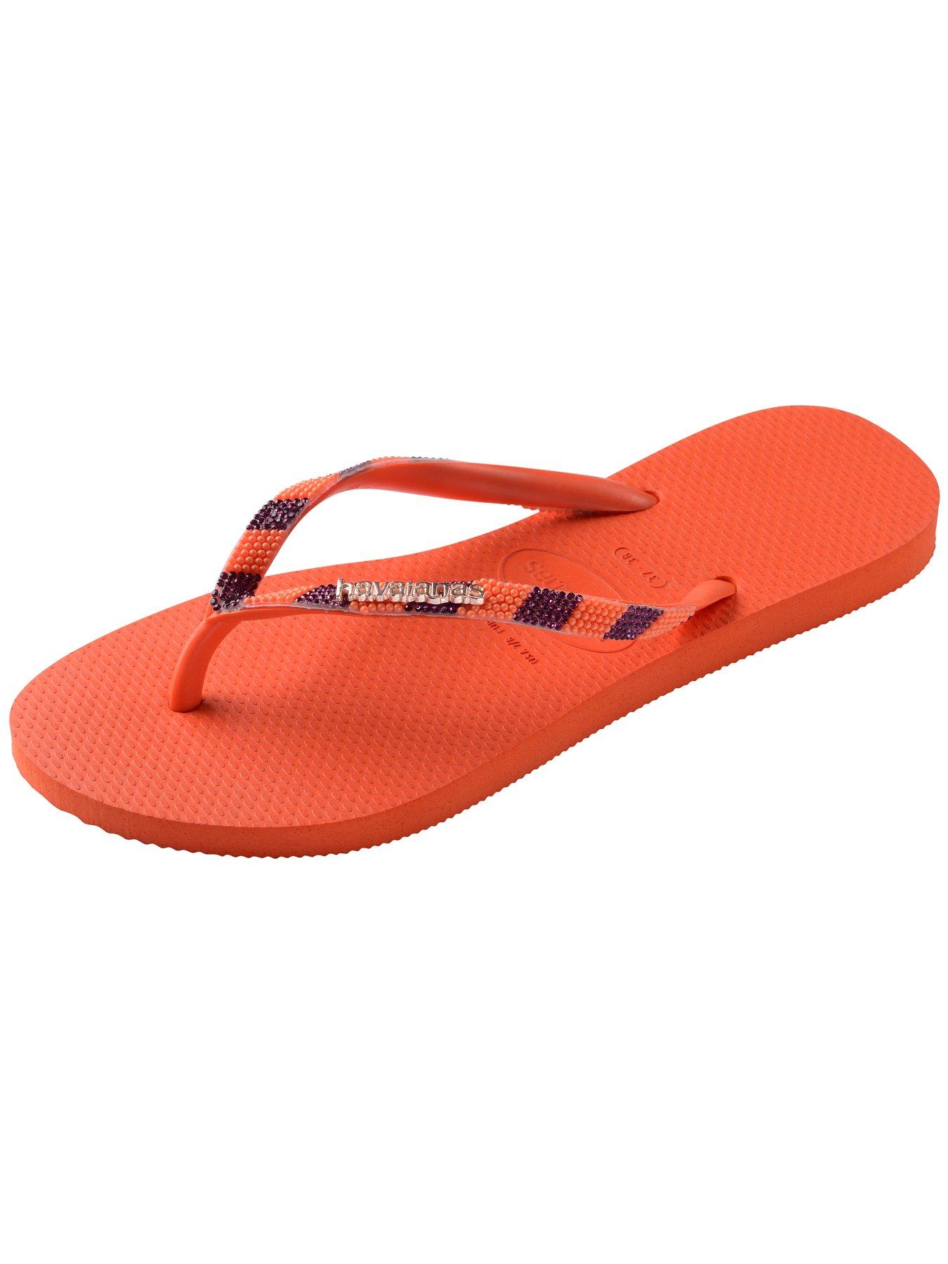 Image 6 of 6 of Havaianas Slim Glow Flip Flop - Sunset Orange