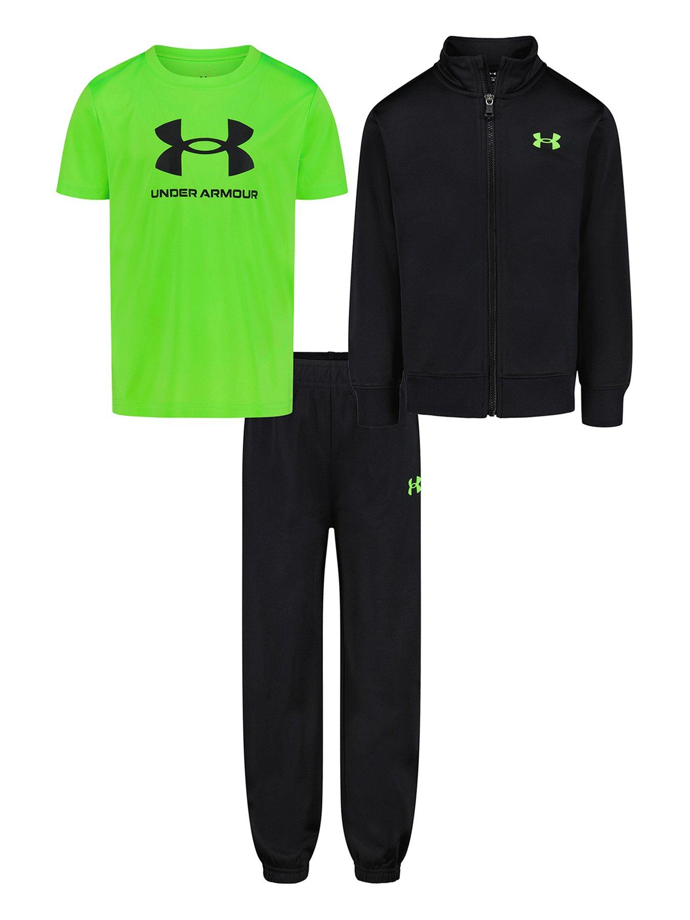 Image 1 of 2 of UNDER ARMOUR Boys Training 3Pc Brawler Set - Green