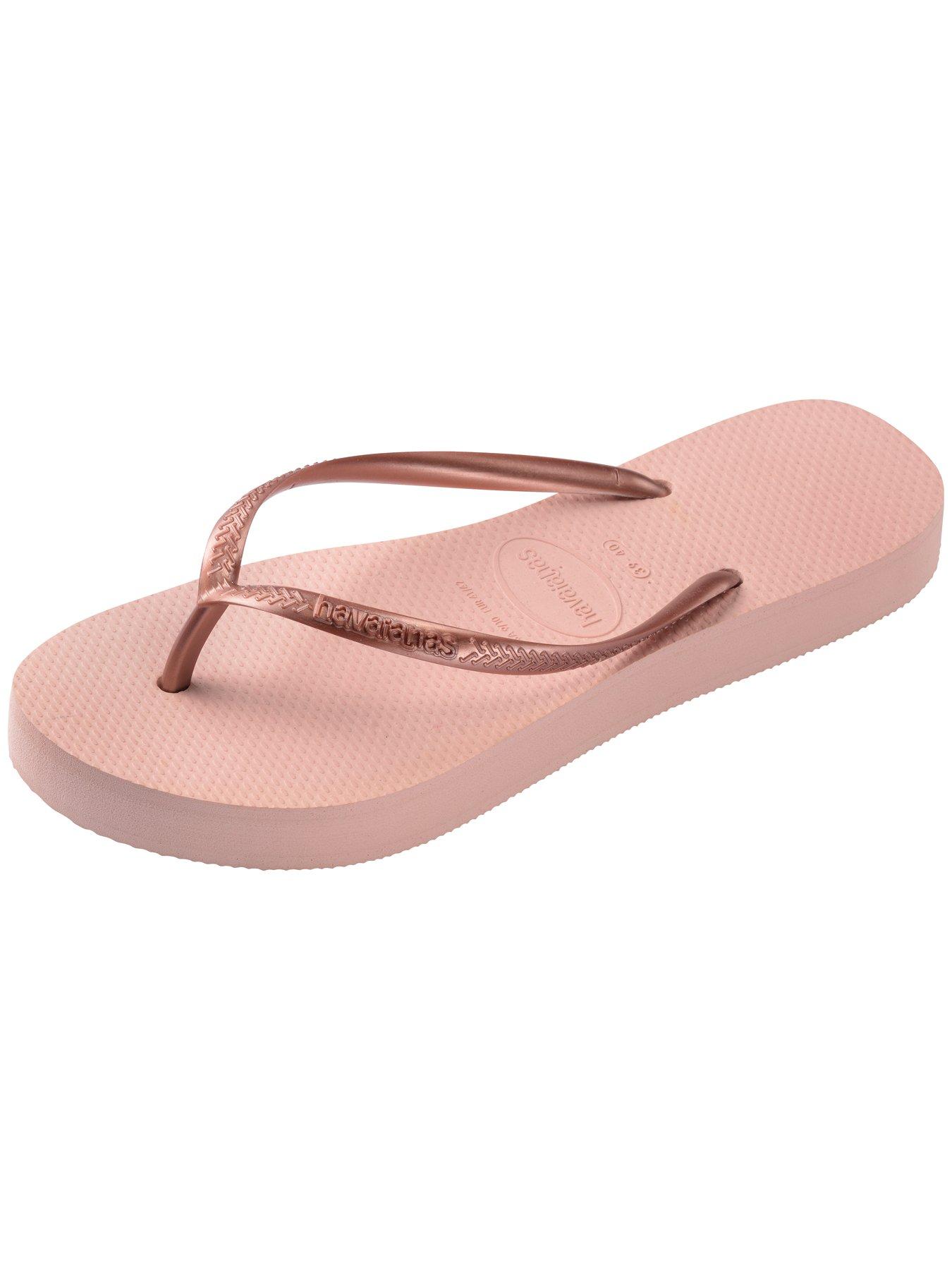 Image 6 of 6 of Havaianas Slim Flatform Flip Flop - Ballet Rose
