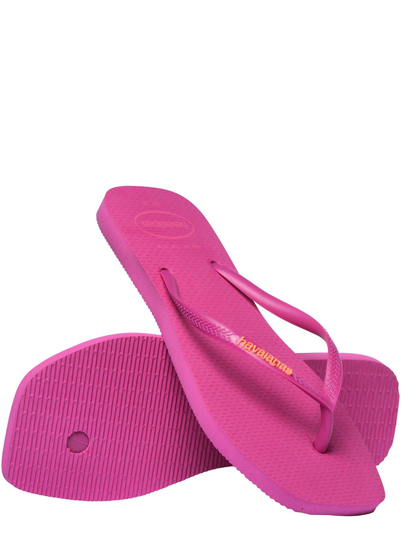 Image 5 of 6 of Havaianas Square Logo Pop Up Flip Flop - Rose Gum