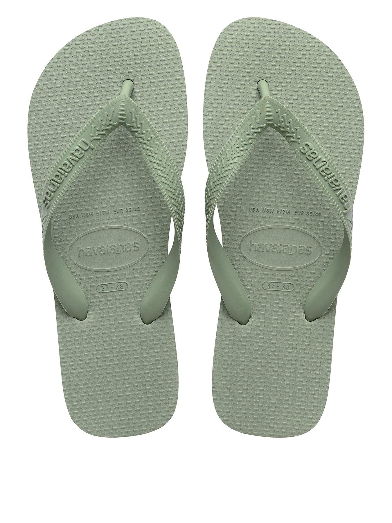 Image 1 of 6 of Havaianas Top Senses Flip Flop - Smoke Green