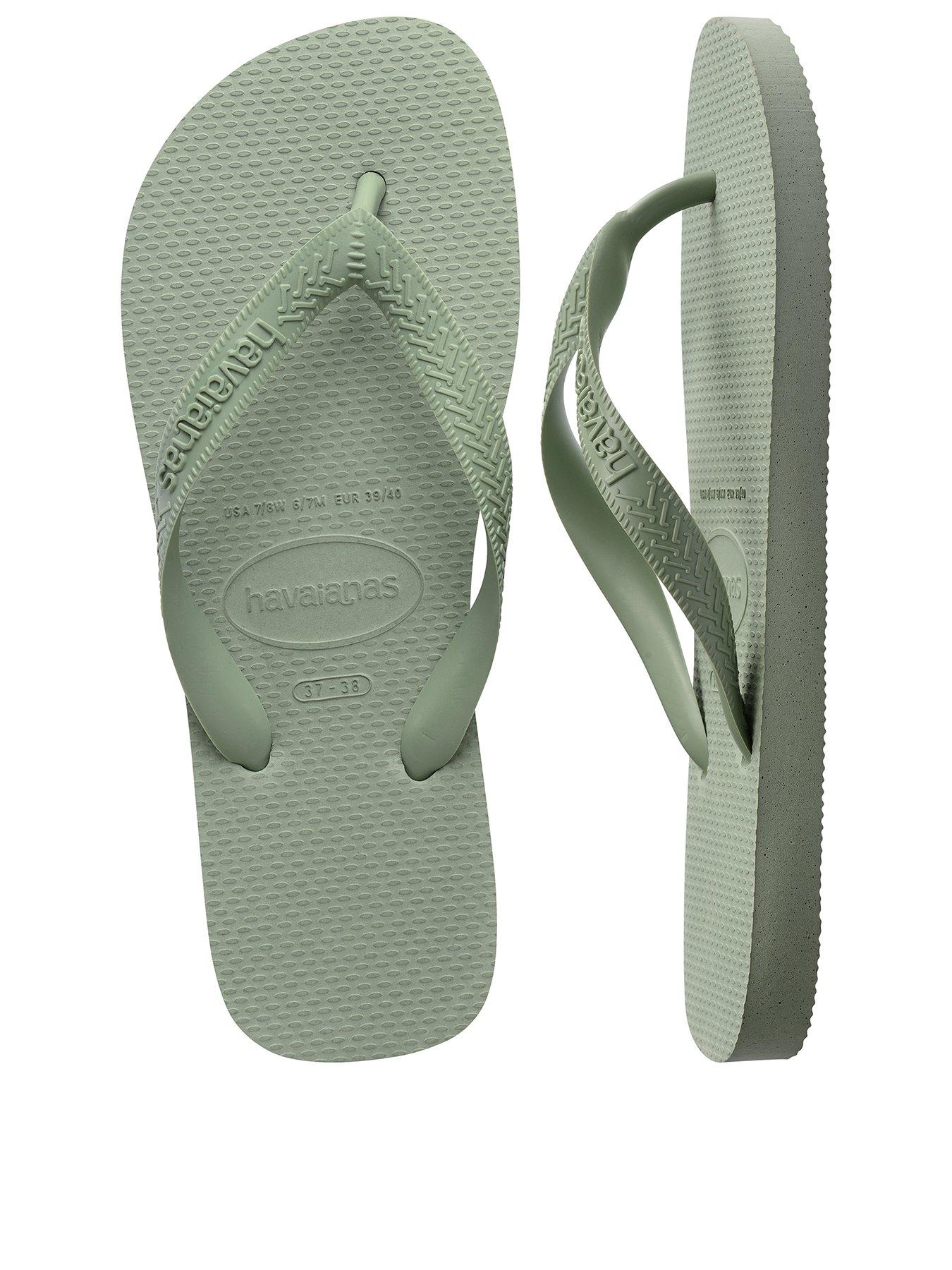 Image 3 of 6 of Havaianas Top Senses Flip Flop - Smoke Green