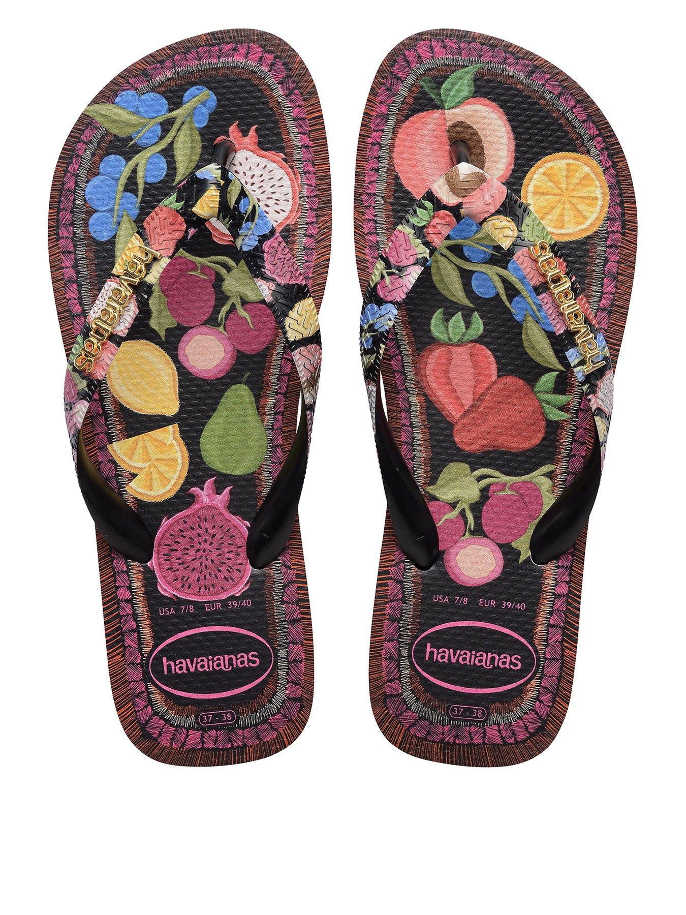 Havaianas Top Tropicalia Vibes Ii Flip Flop - Black