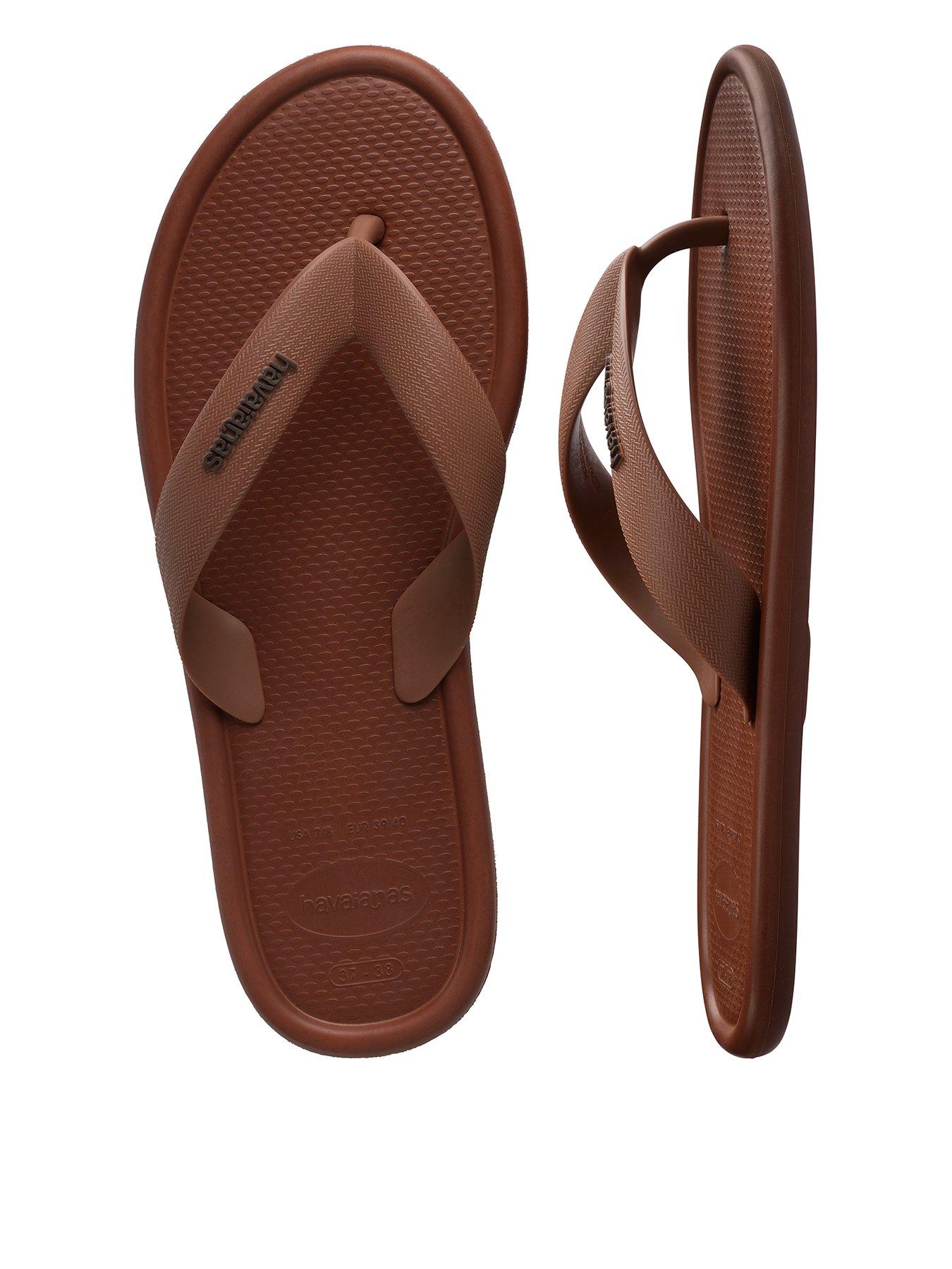 Image 1 of 6 of Havaianas Puffed Up Flip Flop - Rust