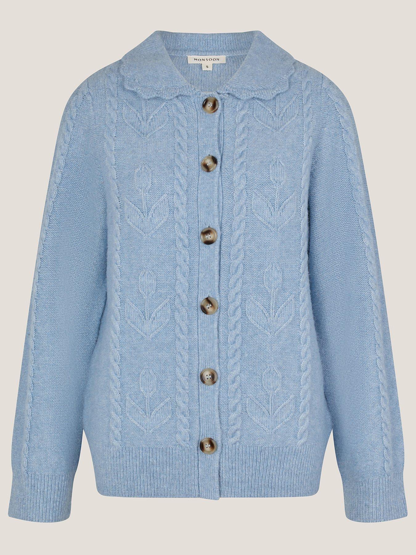 Image 5 of 5 of Monsoon Kat Cable Cardigan