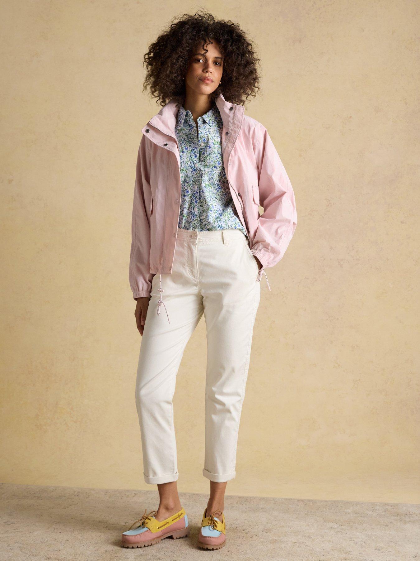 Image 3 of 7 of Joules Hove Waterproof Windbreaker Jacket - Pink