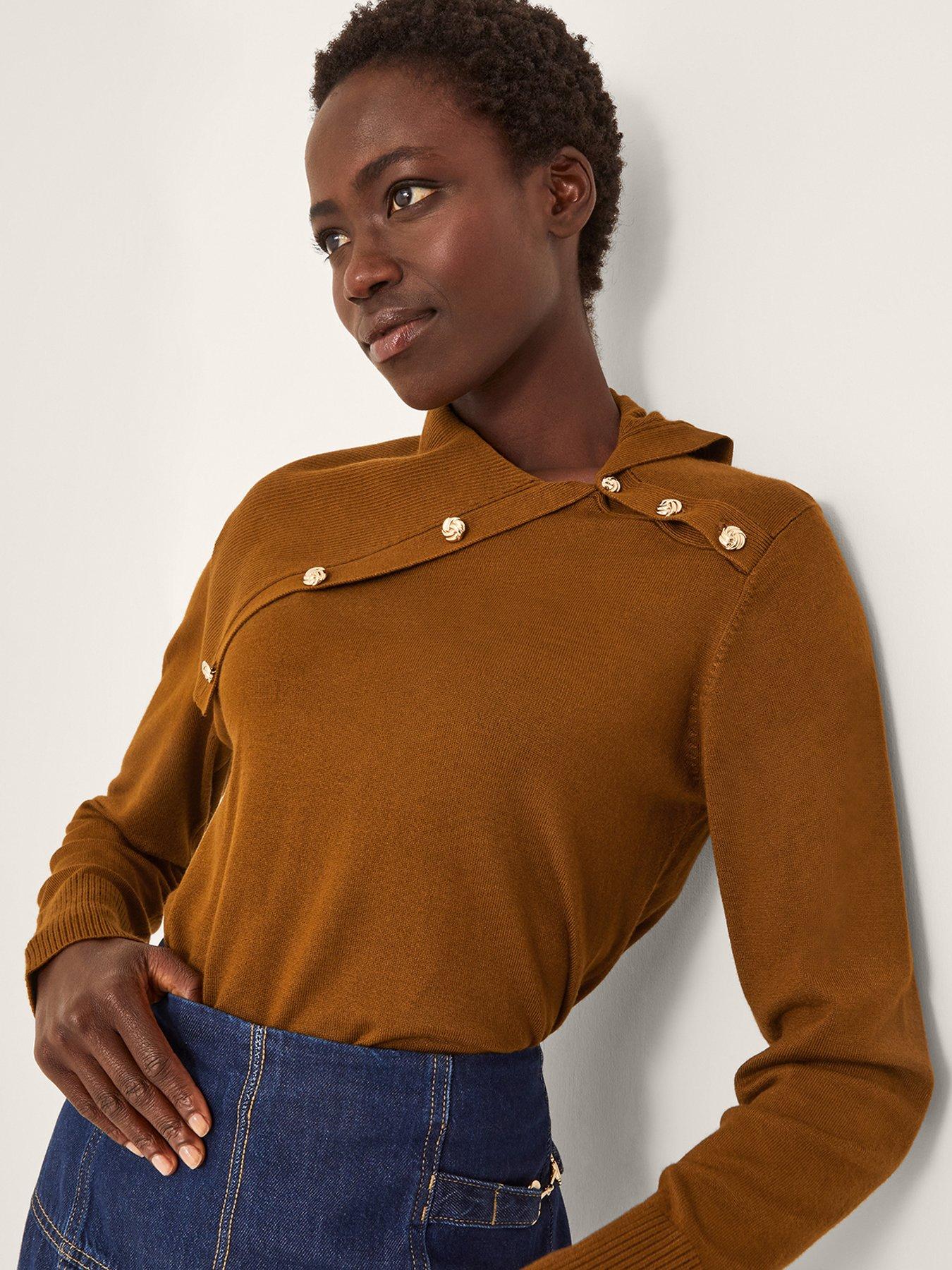 Monsoon Kay Collar Jumper