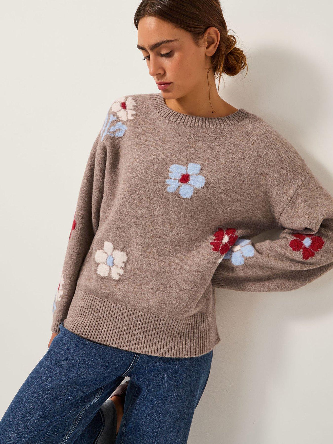 Monsoon Fenn Floral Jumper