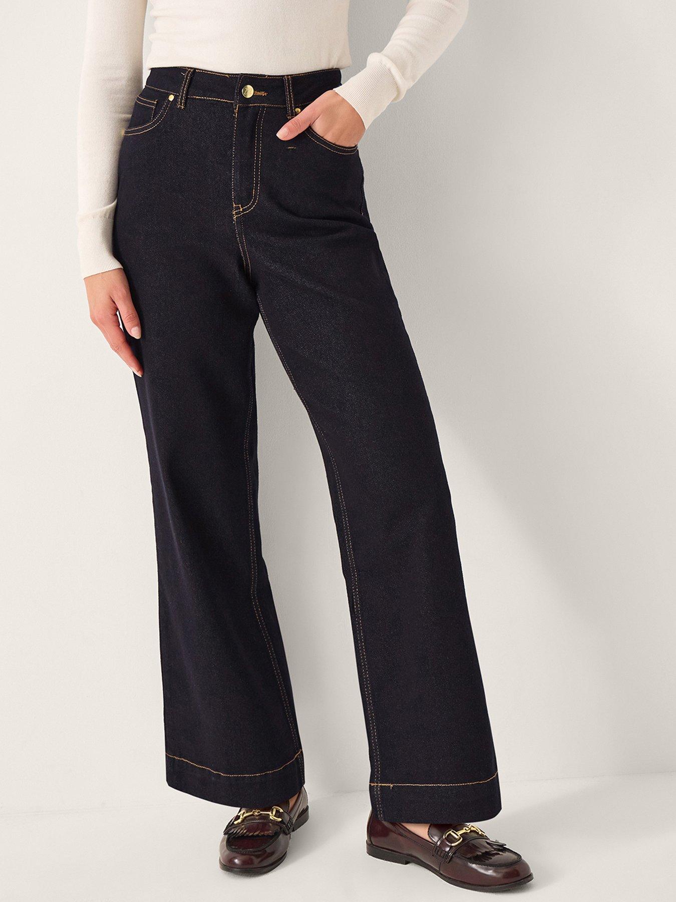 Monsoon Teri Wide Leg Jean