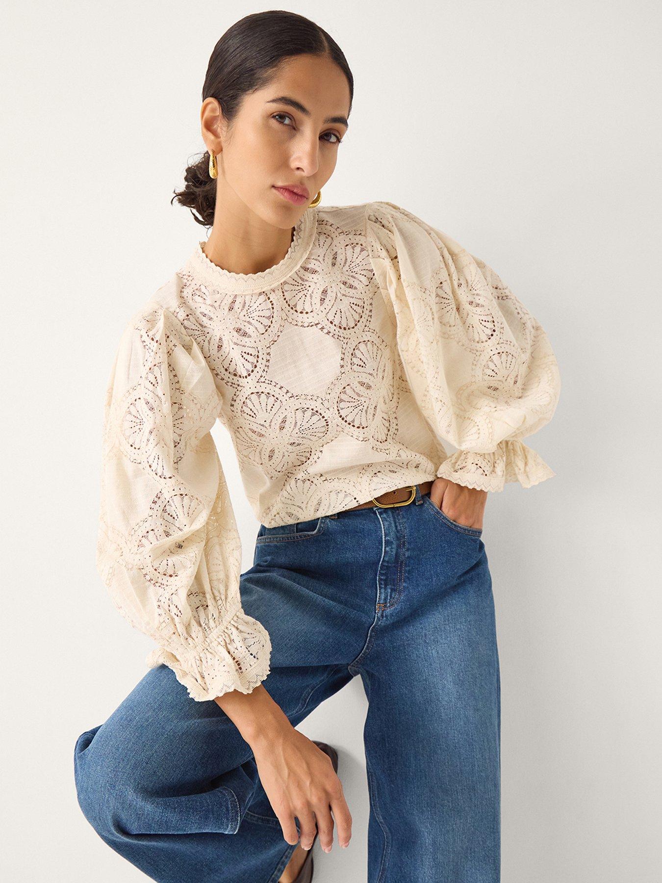 Monsoon Imogen Lace Top