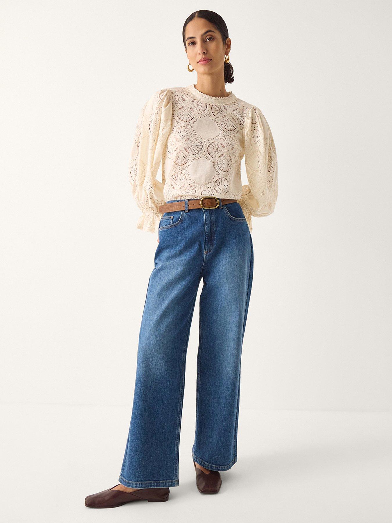 Image 3 of 6 of Monsoon Imogen Lace Top