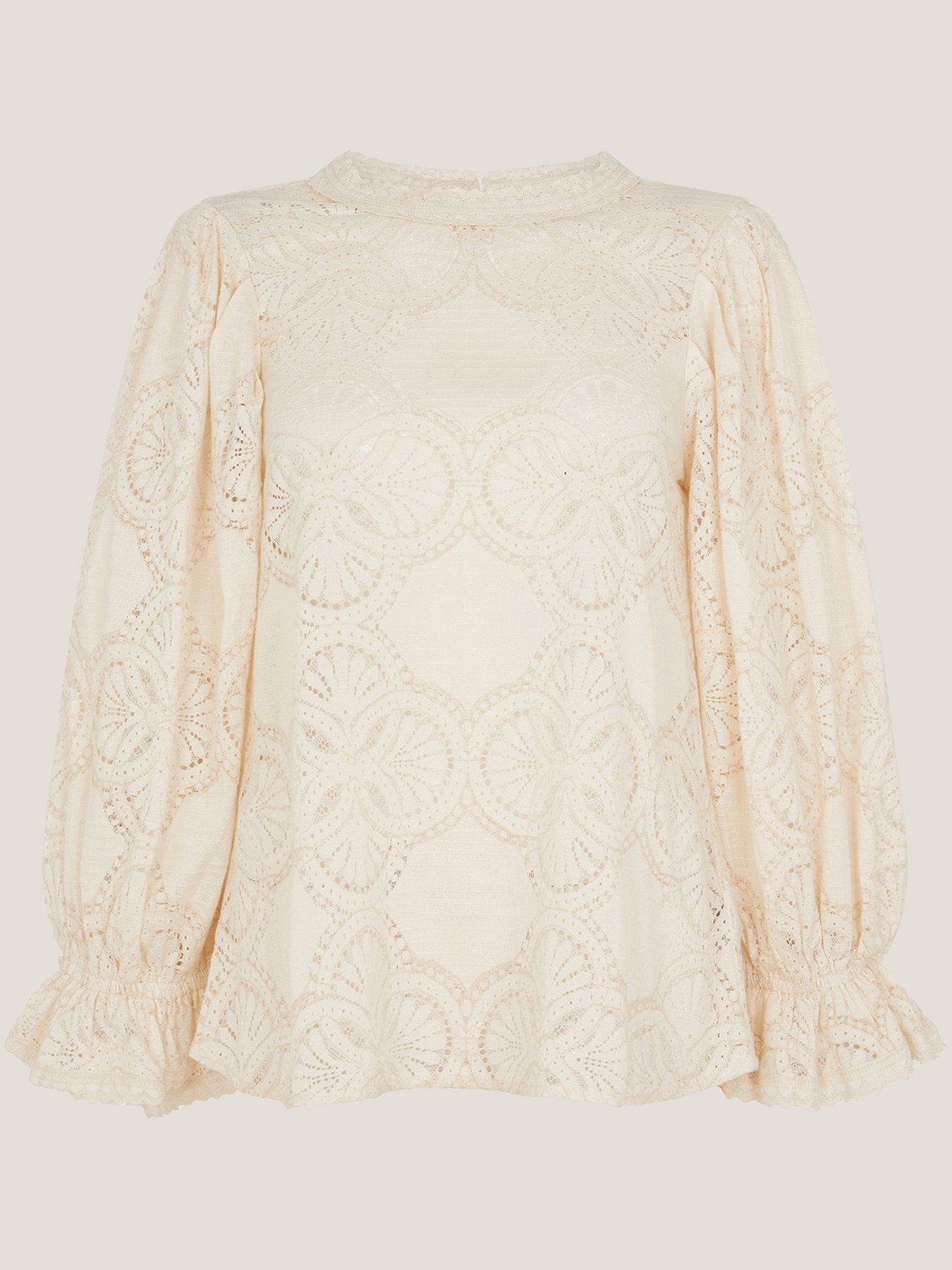 Image 6 of 6 of Monsoon Imogen Lace Top