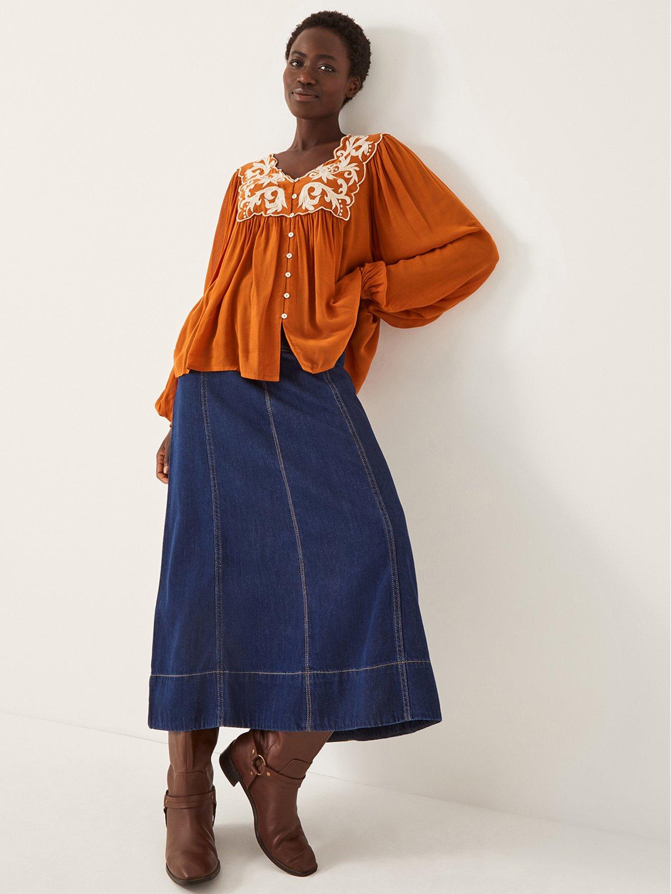 Image 3 of 5 of Monsoon Jenna Emb Top