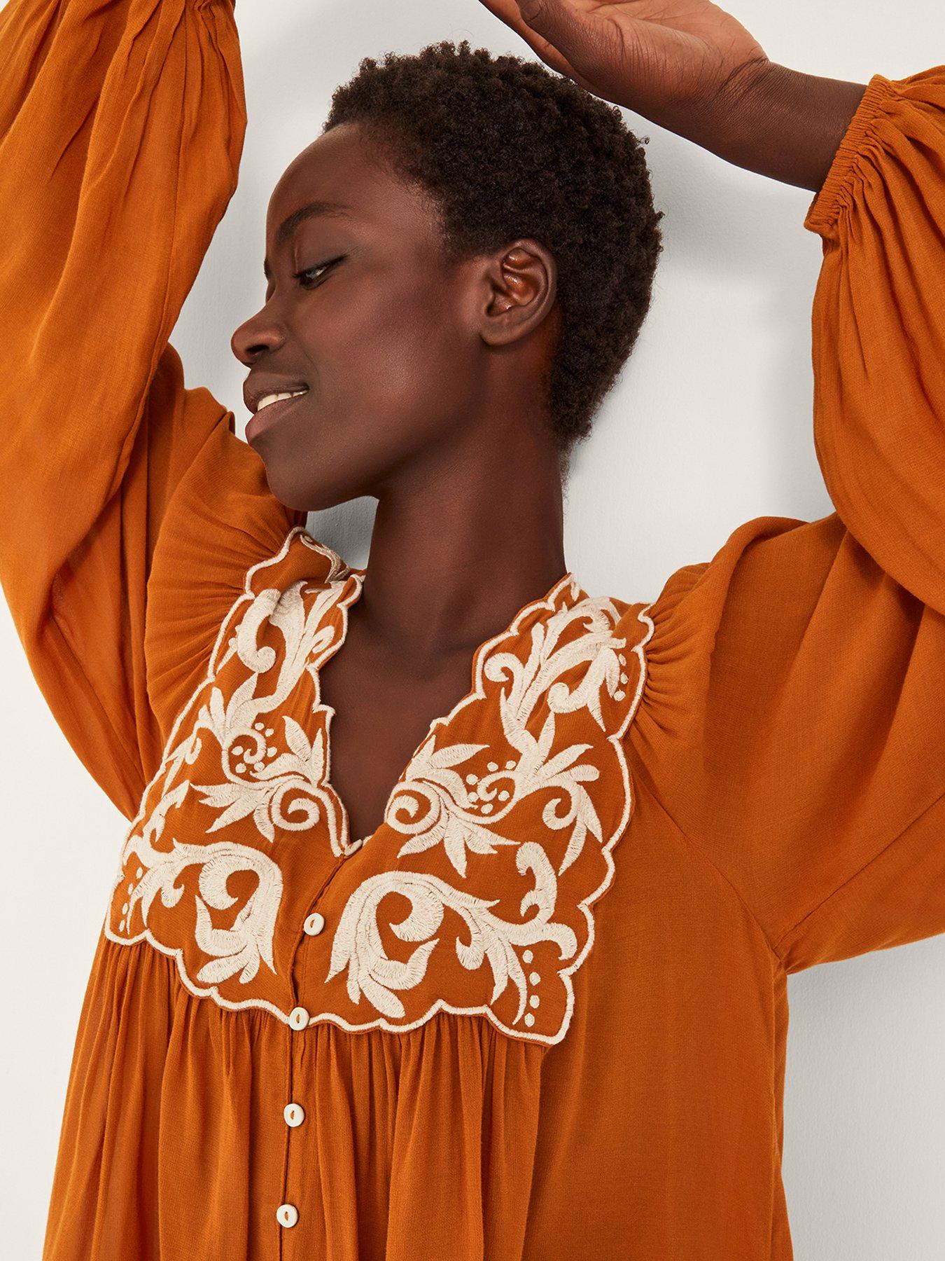 Image 4 of 5 of Monsoon Jenna Emb Top