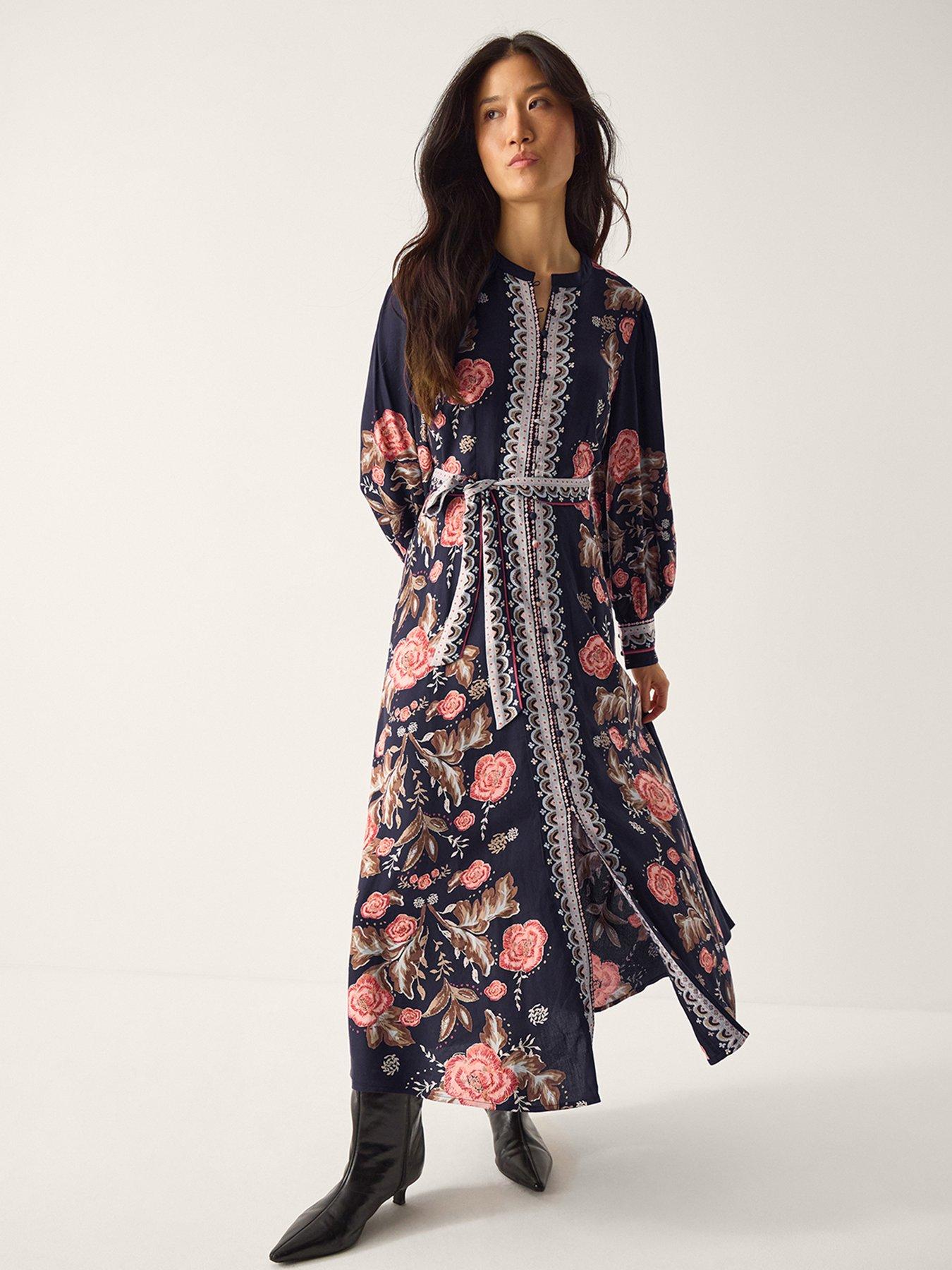 Monsoon Rosalie Print Dress