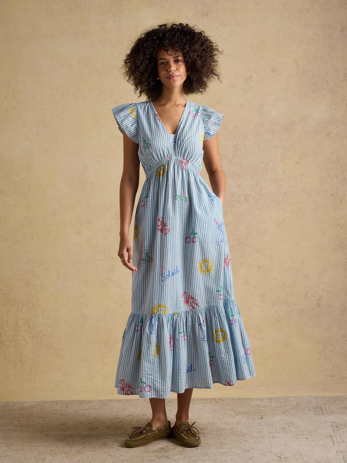 Joules Winnie - Blue/White