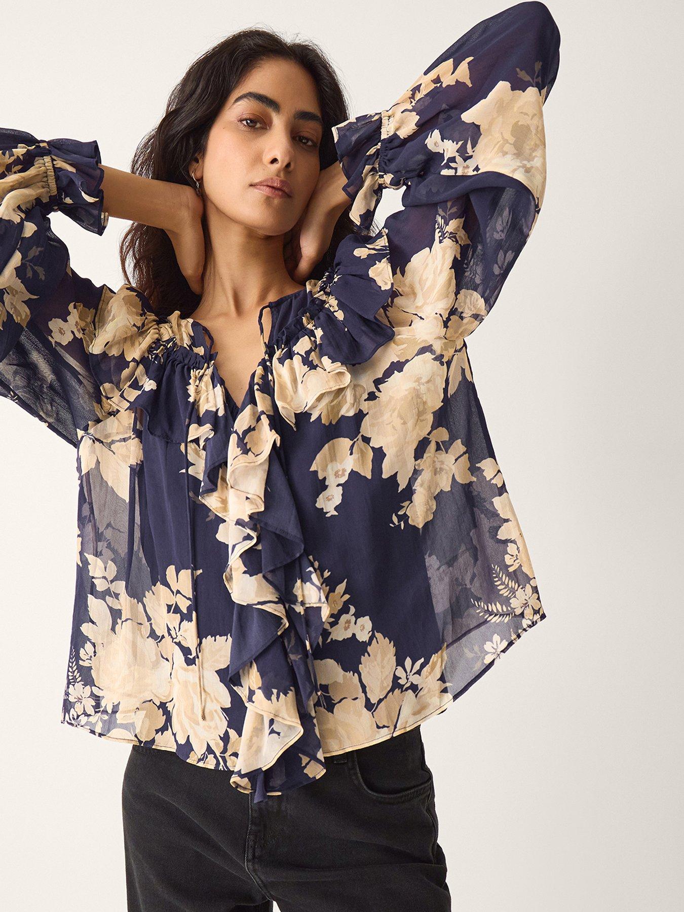 Monsoon Sasha Printed Blouse
