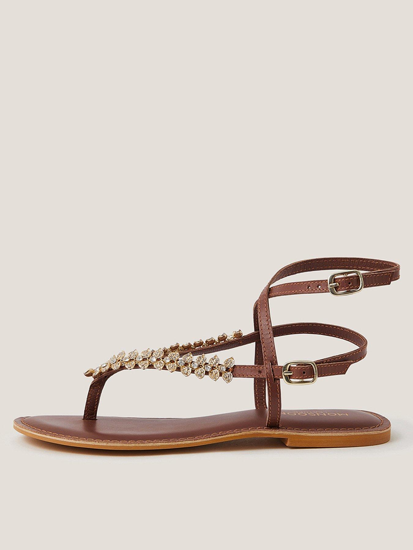 Monsoon Bria Diamante Sandal