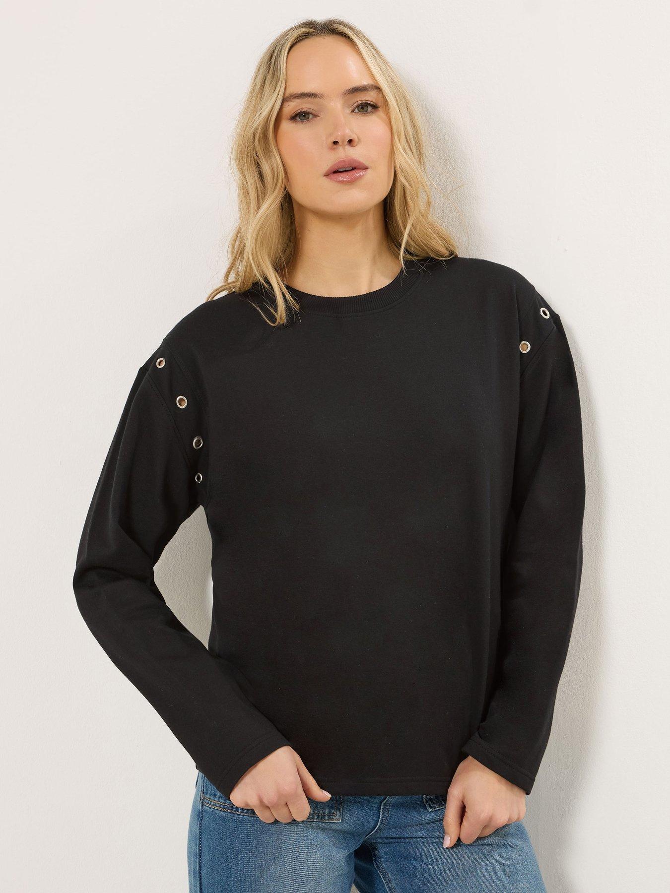 Long Tall Sally Tall Eyelet Detail Sweatshirt