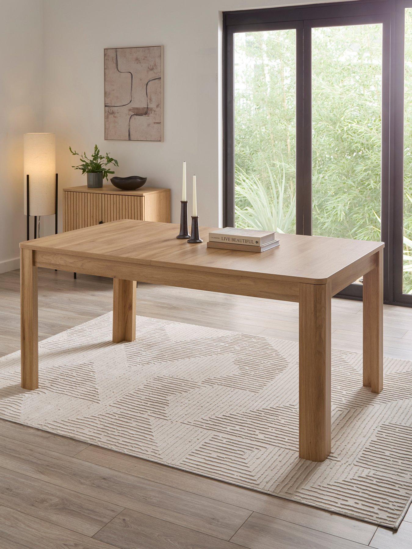 Ronan 160 - 210cm Extending Dining Table - Oak