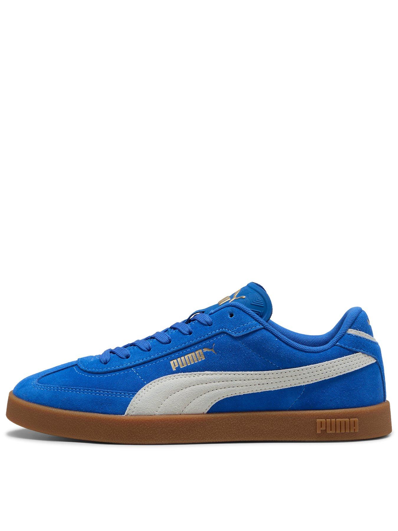 Puma Womens Club II Era Suede Trainer - Blue