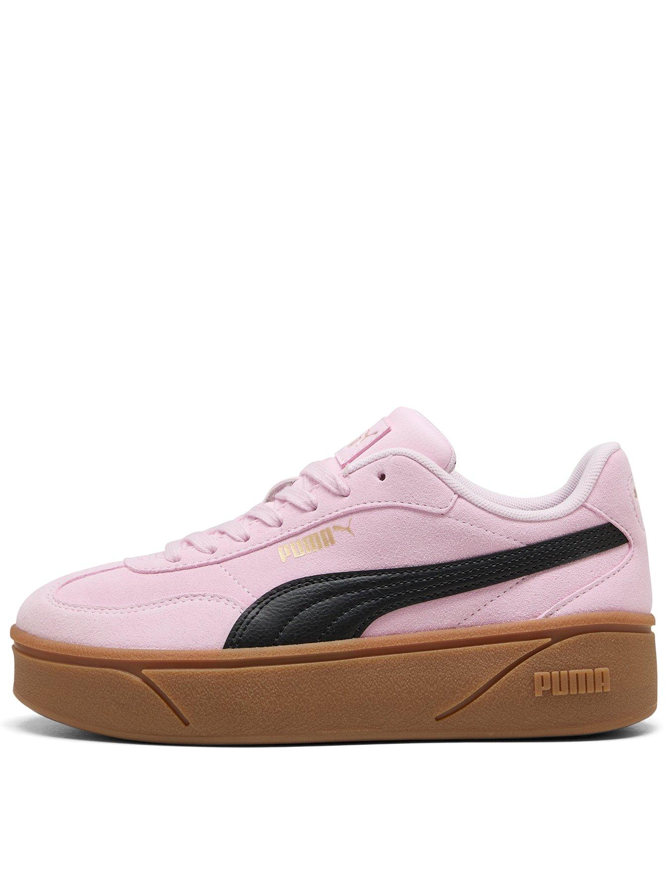 Puma: Womens Club II Era Platform SD Trainer - Pink