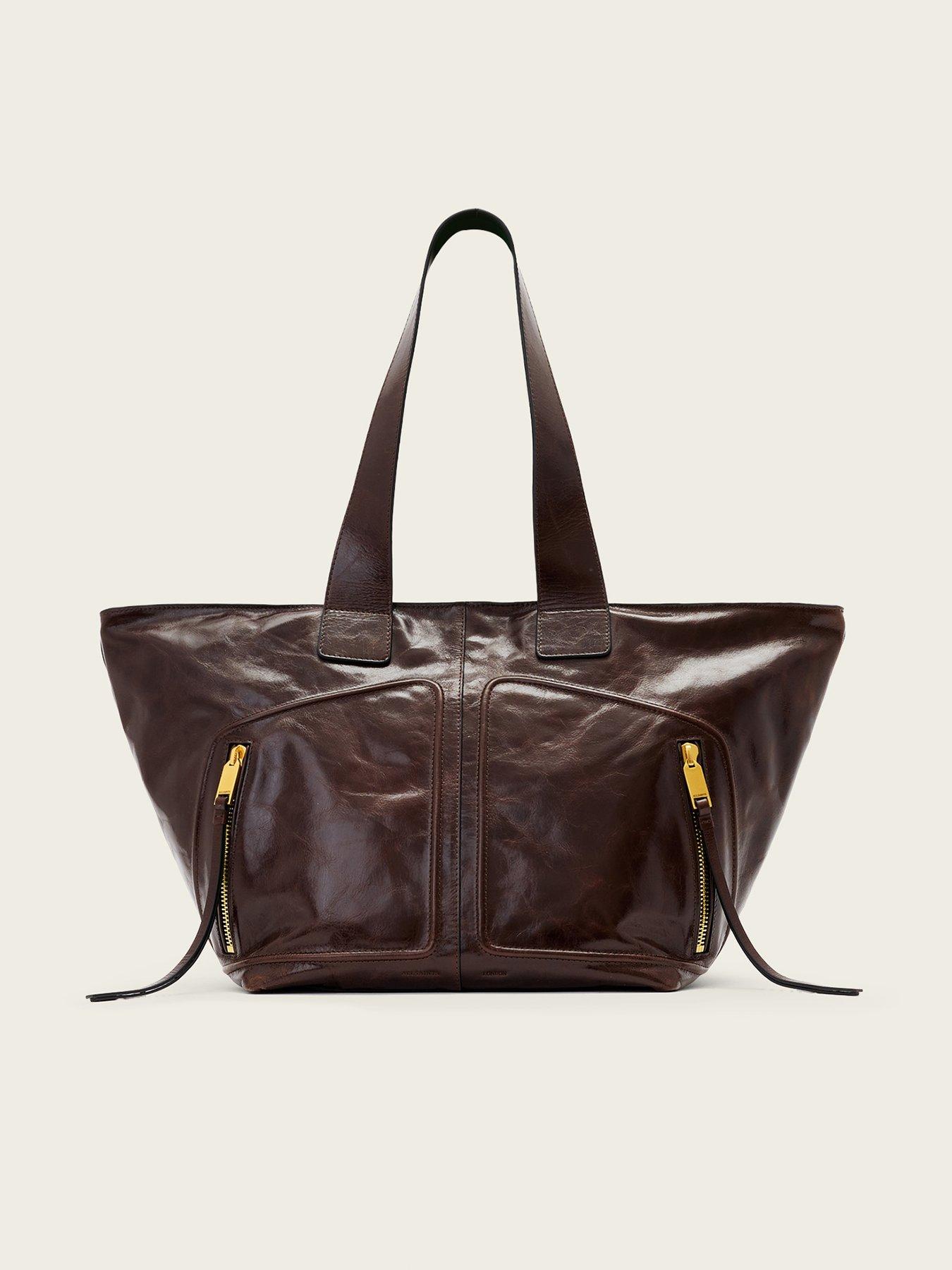 AllSaints Jean Rey Tote - Brown