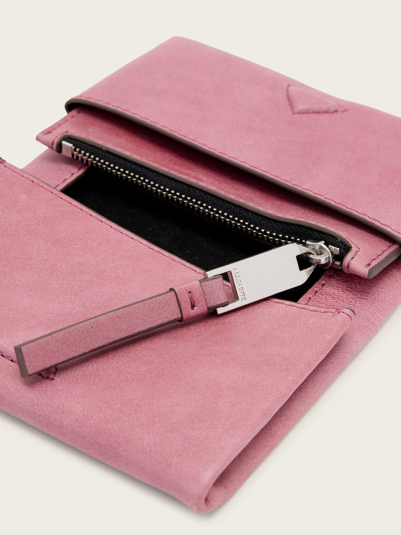 Image 2 of 4 of AllSaints Harluna Wallet - Pink