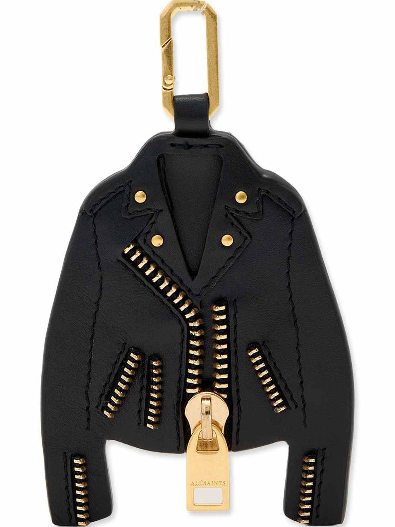 allsaints-balfern-keyring-black