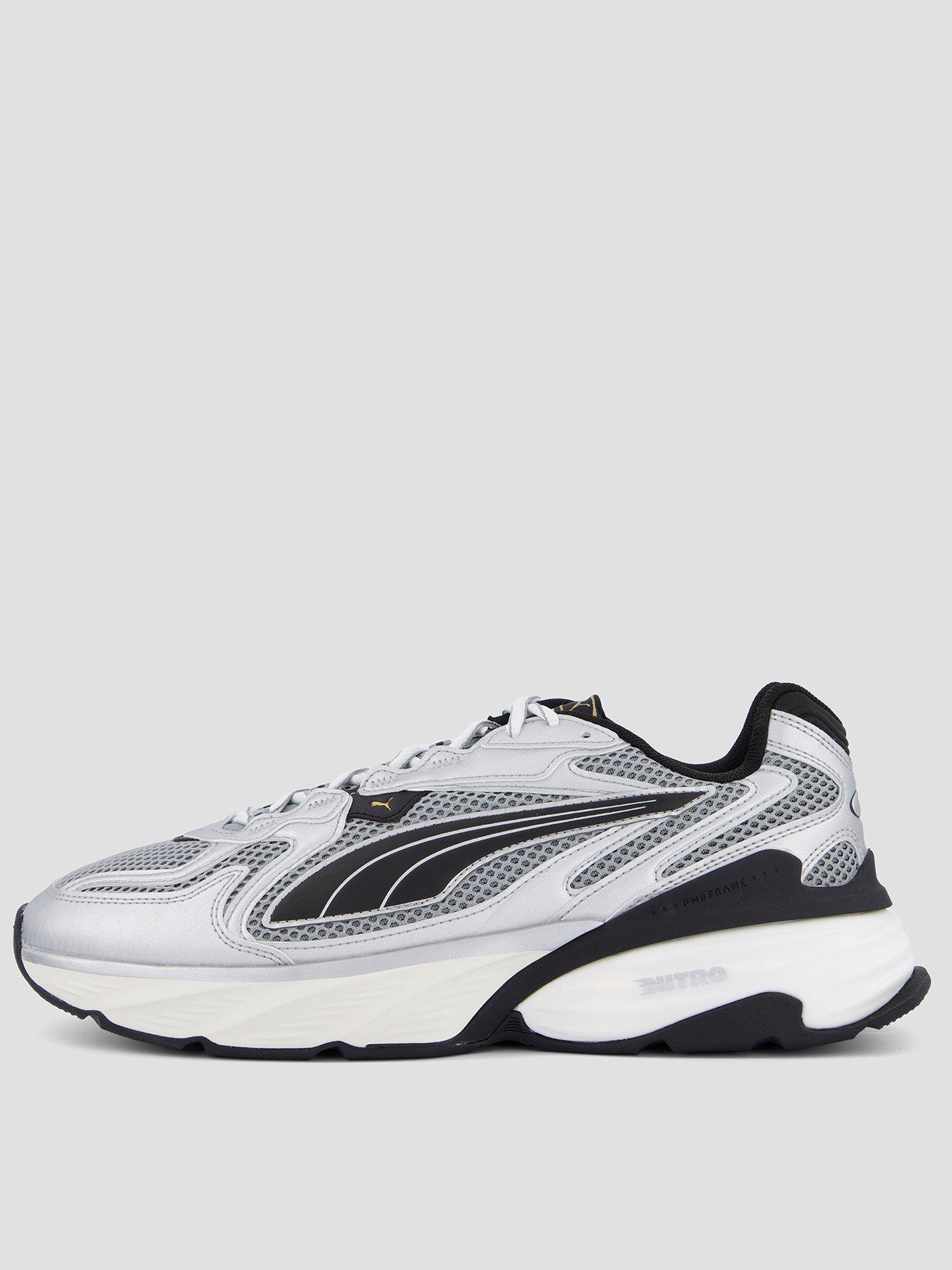 Puma Mens Fade Nitro Long Sleeve Trainer - Grey