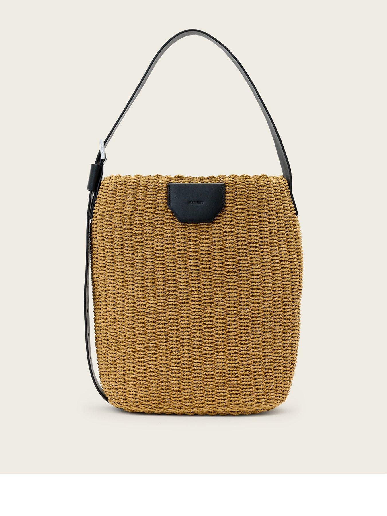 AllSaints Alba Paper Shoulder Bag - Brown