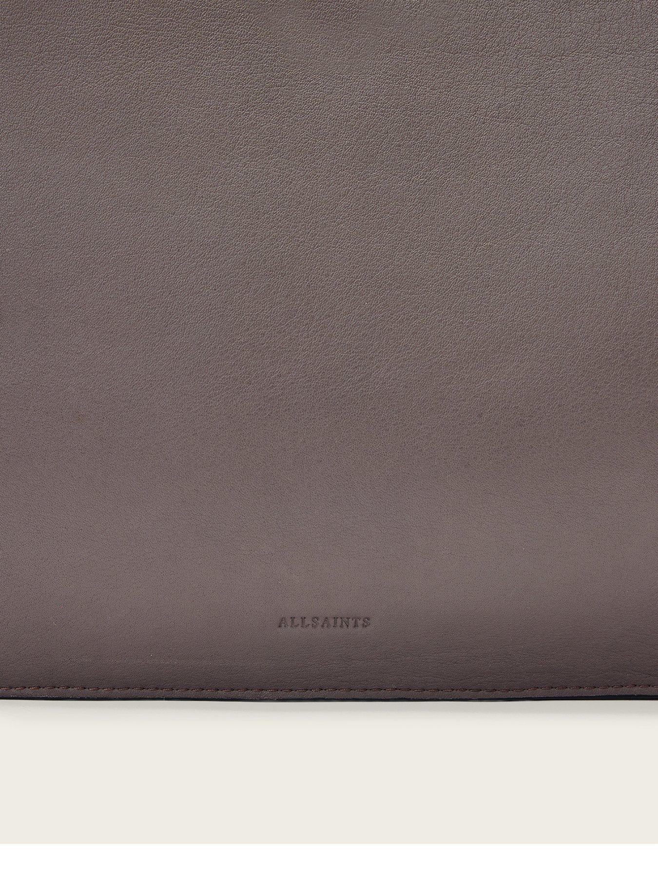Image 3 of 3 of AllSaints Marlo Leather Crossbody Bag - Brown