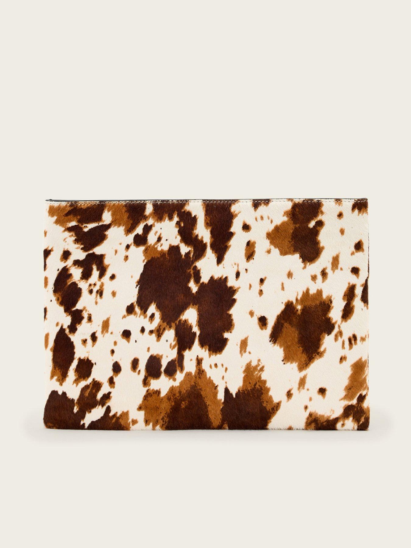 AllSaints Bettina Cow Clutch - Multi