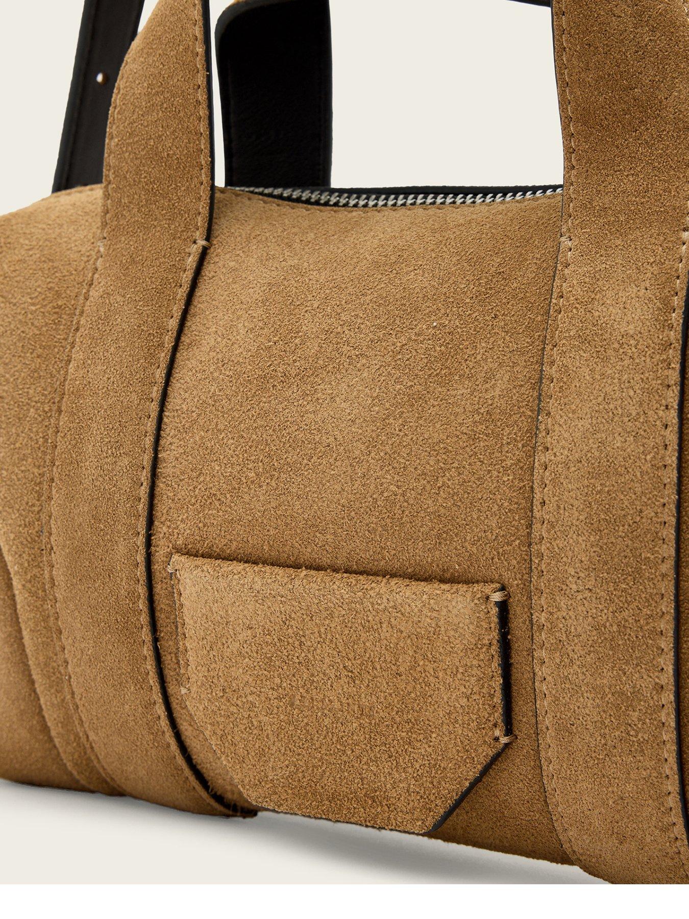 Image 3 of 4 of AllSaints Ares Compact Crossbody - Biscuit Brown