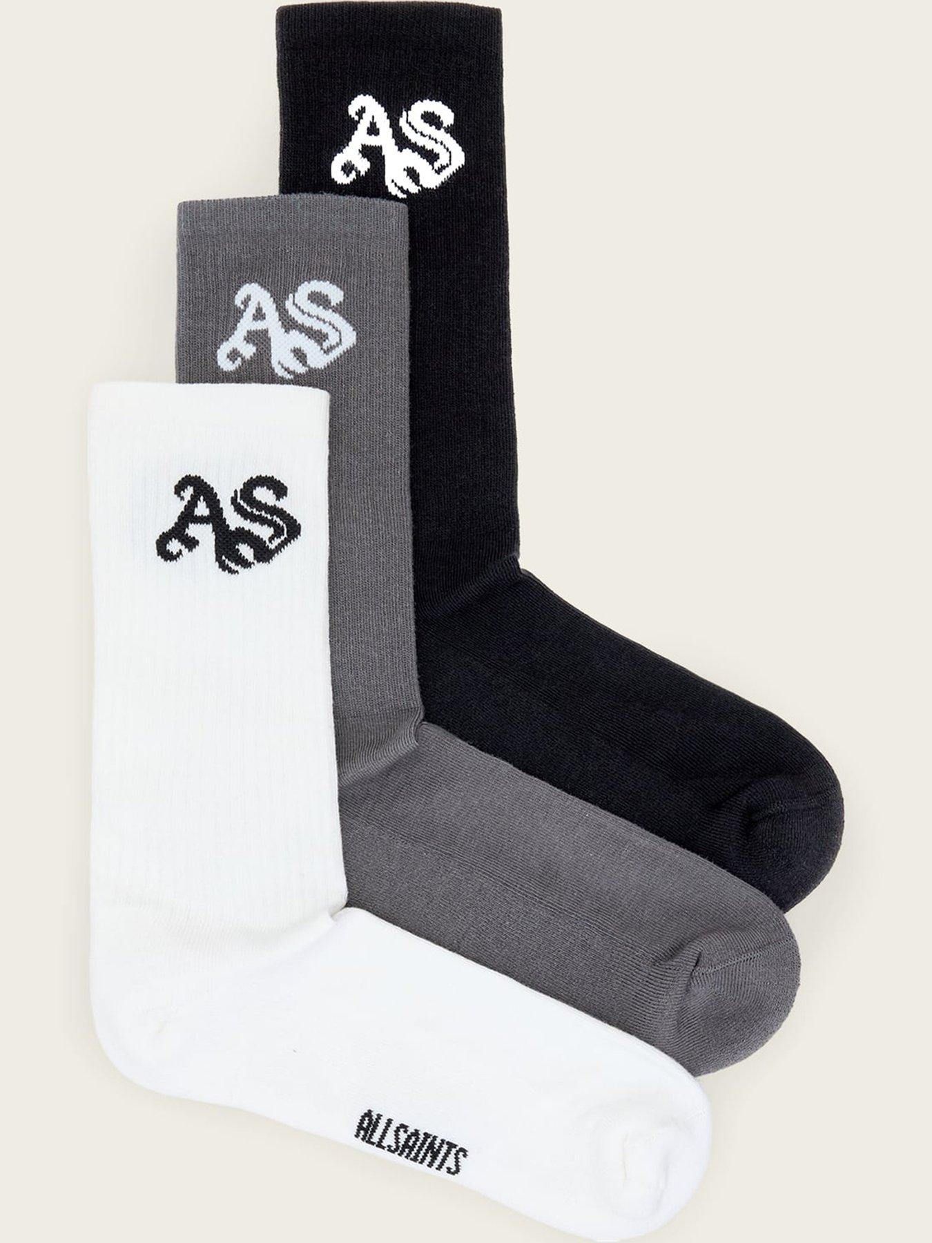 AllSaints Gothic As Socks 3pk