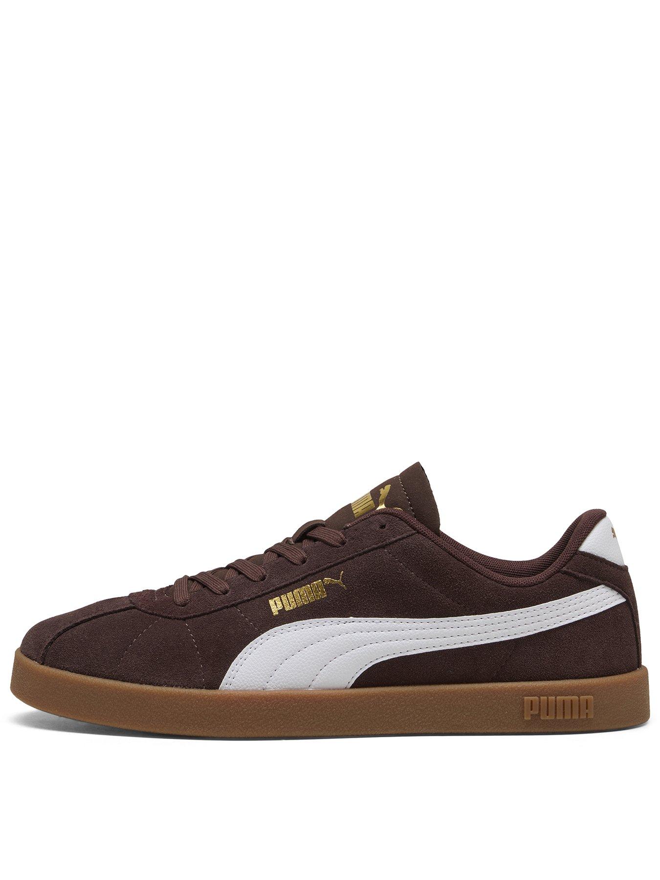 Puma Unisex Club II Trainer - Brown