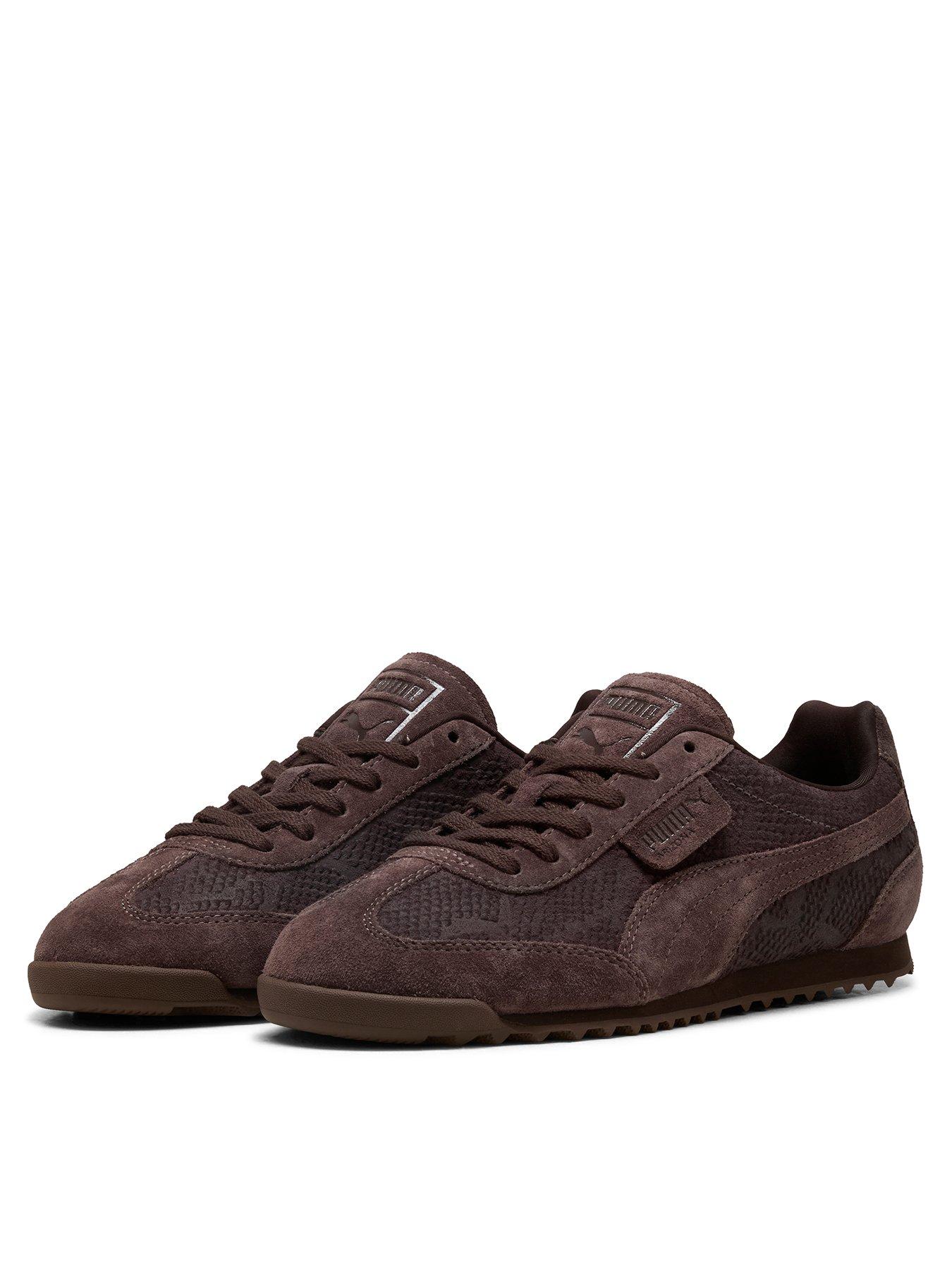 Image 2 of 6 of Puma Womens Arizona Python Trainer - Brown