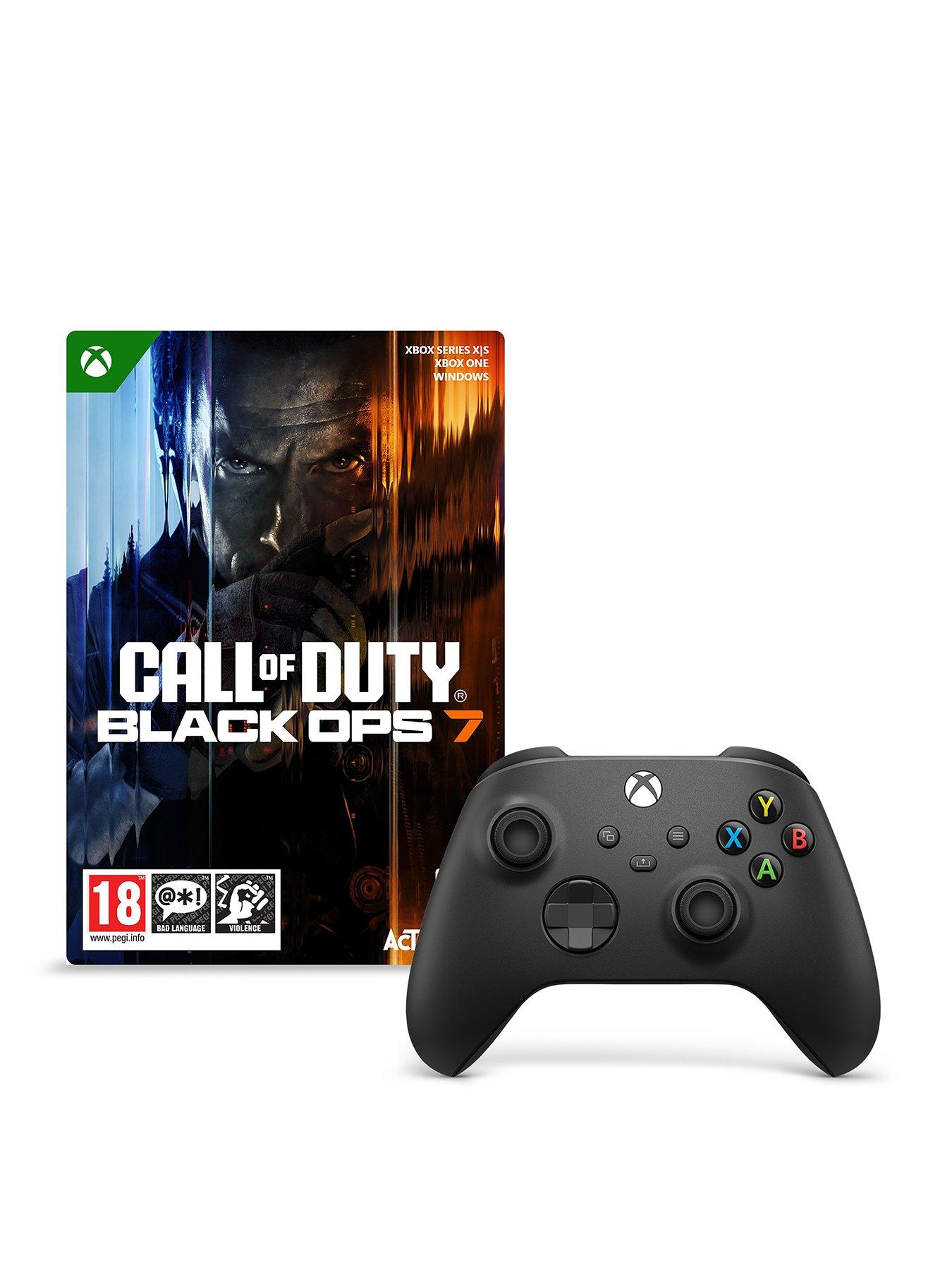 Xbox Wireless Controller - Carbon Black for Xbox Series X|S, Xbox One, and Windows Devices + Call of Duty: Black Ops 7