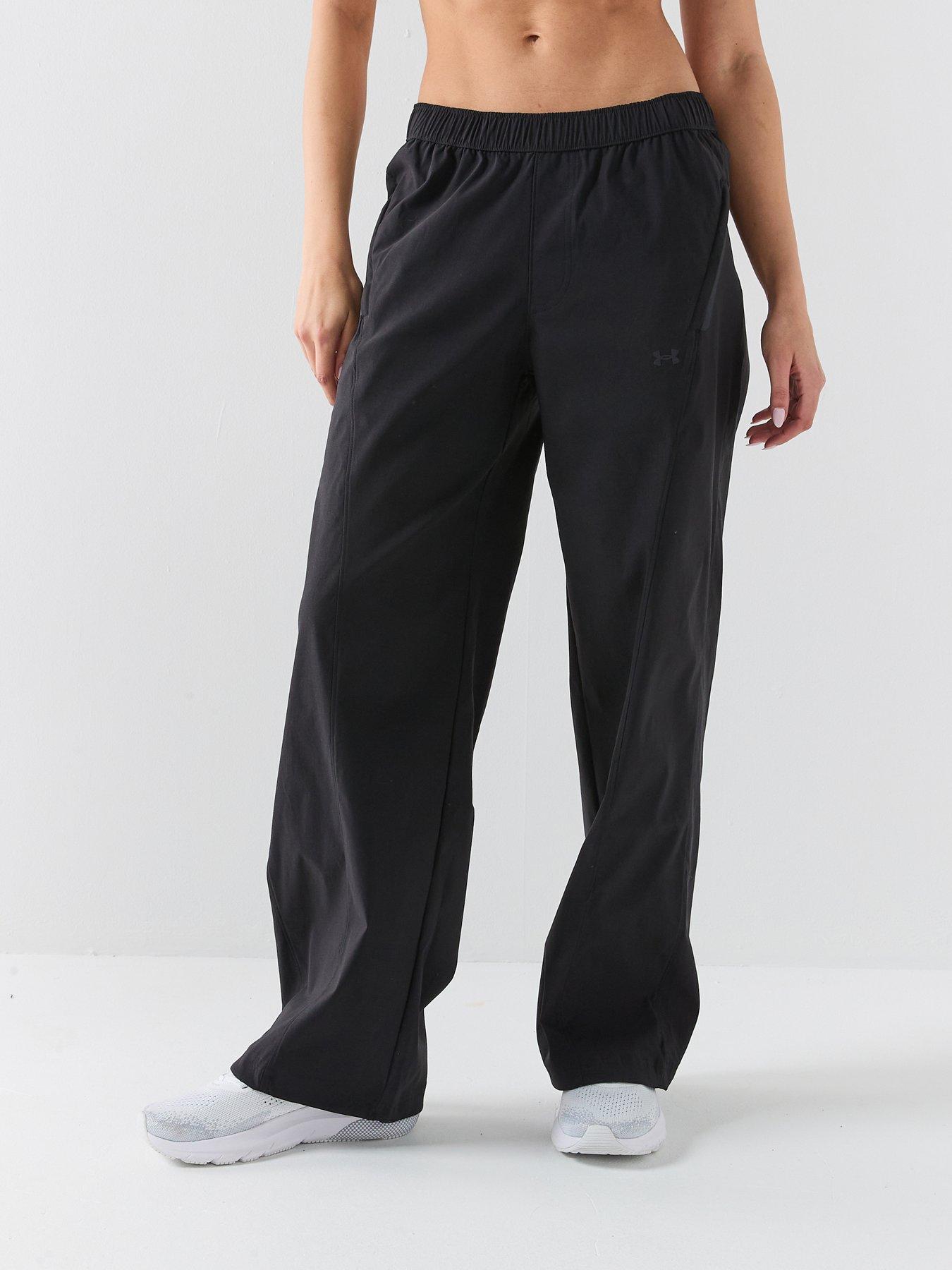 UNDER ARMOUR Womens Luna Unstoppable Pants, Black, Size Xl, Women