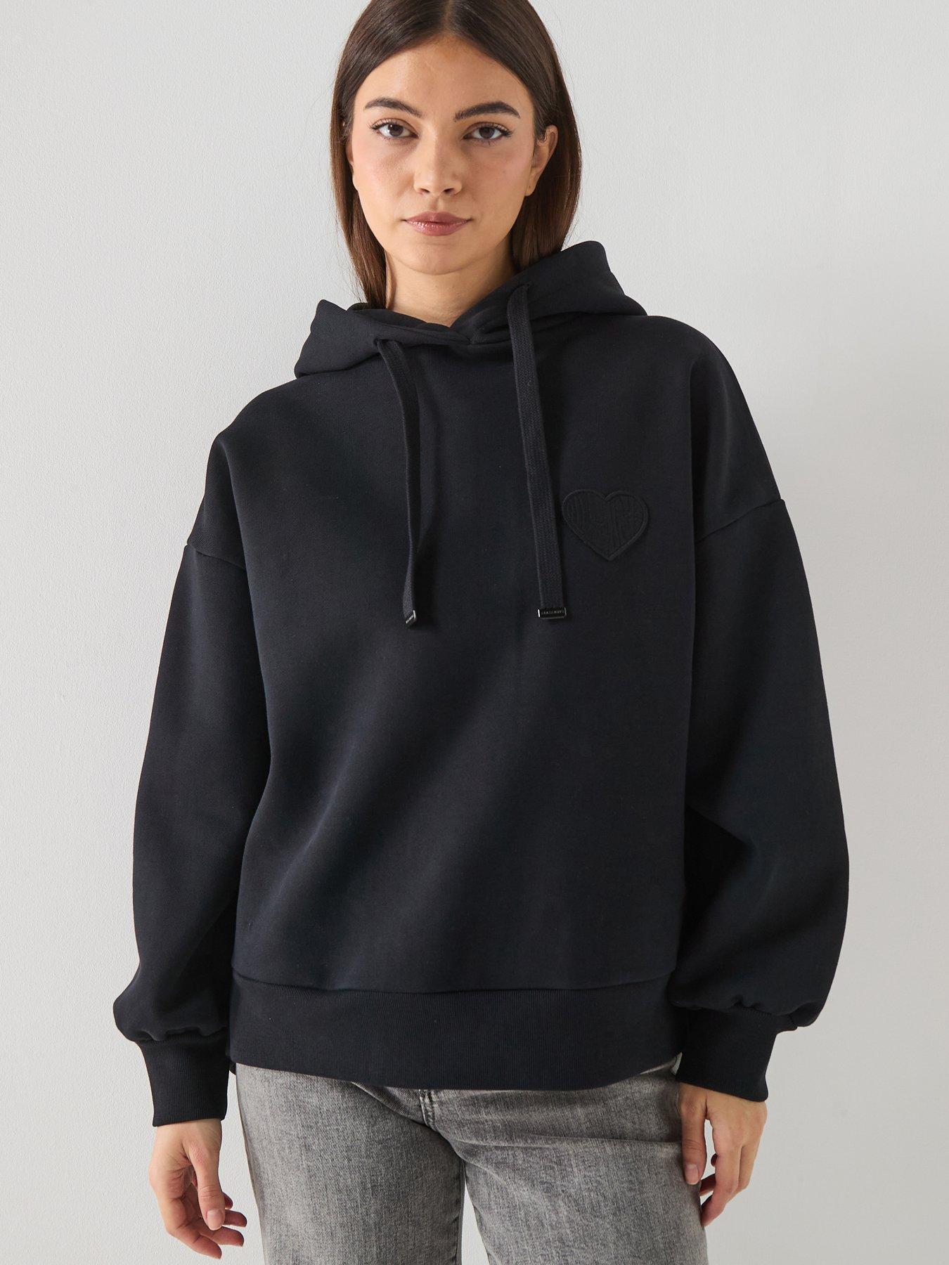 AllSaints: Lover Eli Hoodie - Black