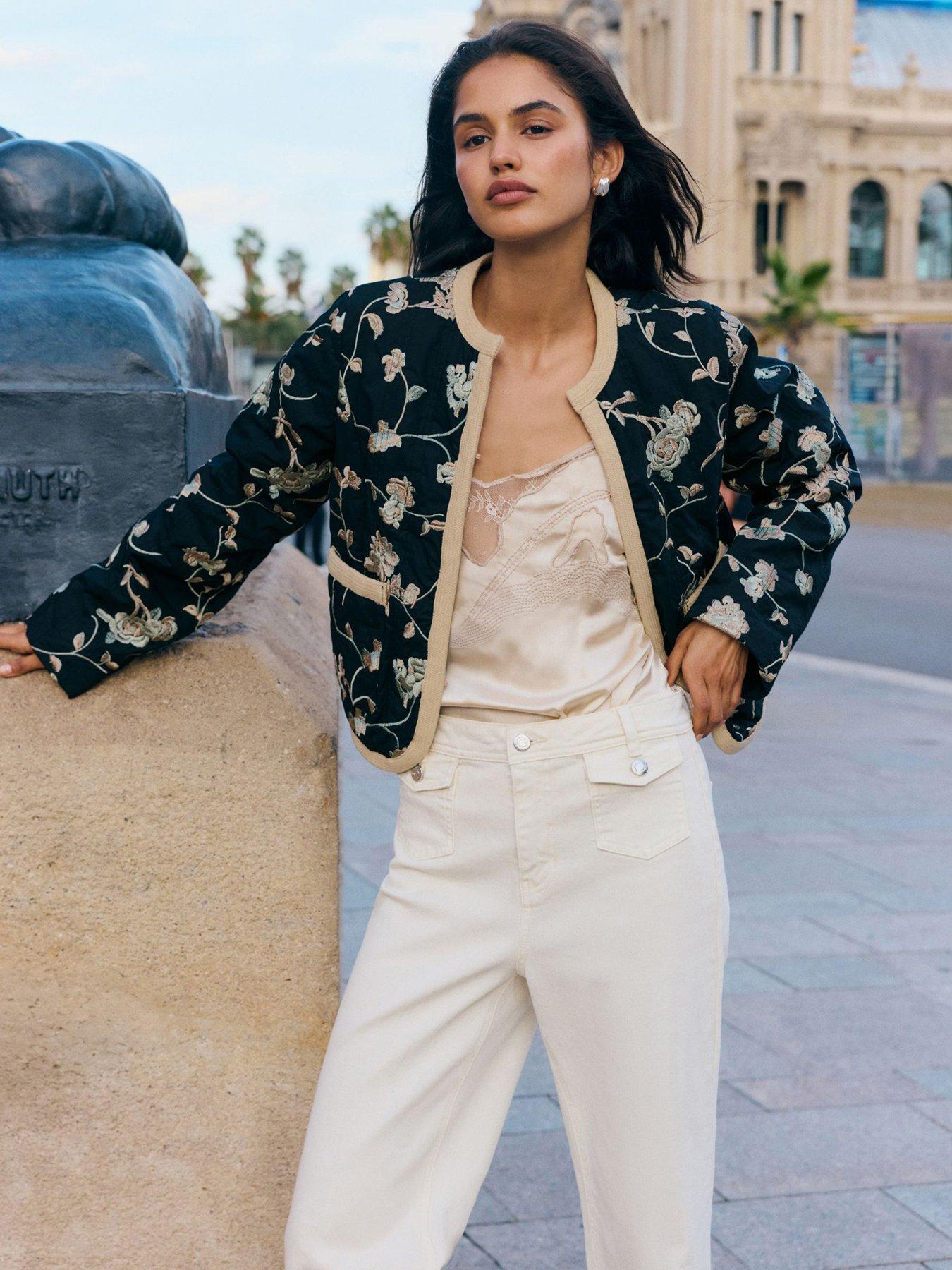 Friends Like These Premium Embroidered Padded Jacket - Multi