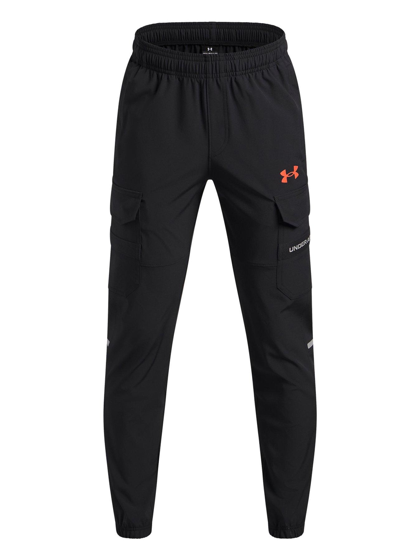 Image 1 of 3 of UNDER ARMOUR Junior Boys Training Tech Utility Pant - Black